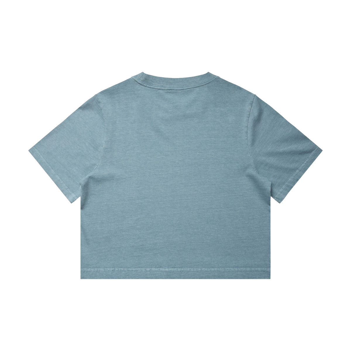 AS Colour Heavy Faded Crop Tee in Faded Chalk — custom branded by Motive