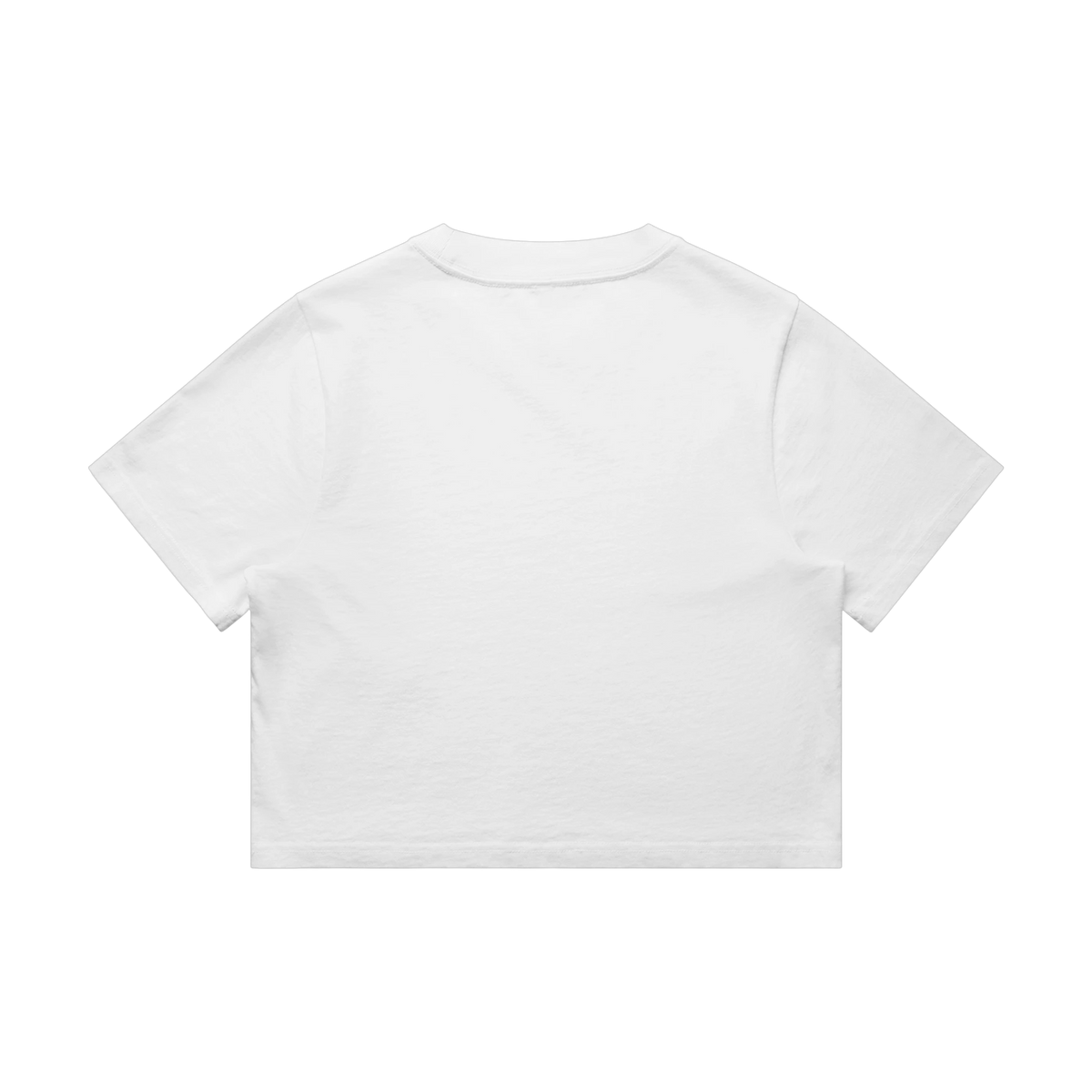 AS Colour Women's Heavy Faded Crop Tee in Faded White