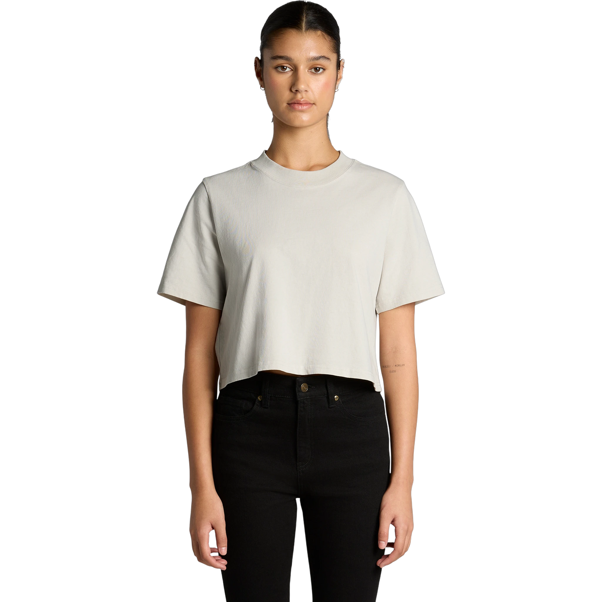 AS Colour Heavy Faded Crop Tee