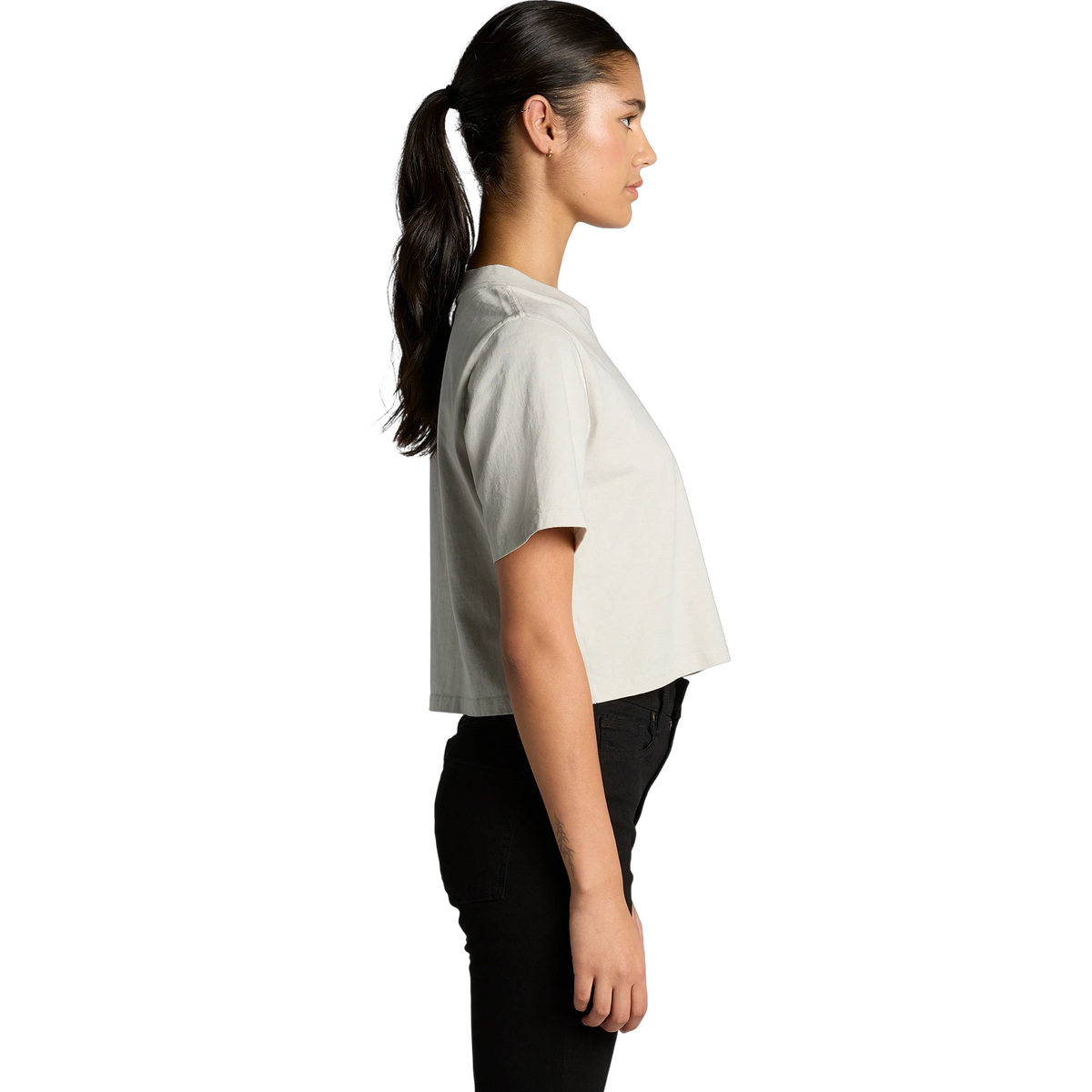 AS Colour Heavy Faded Crop Tee