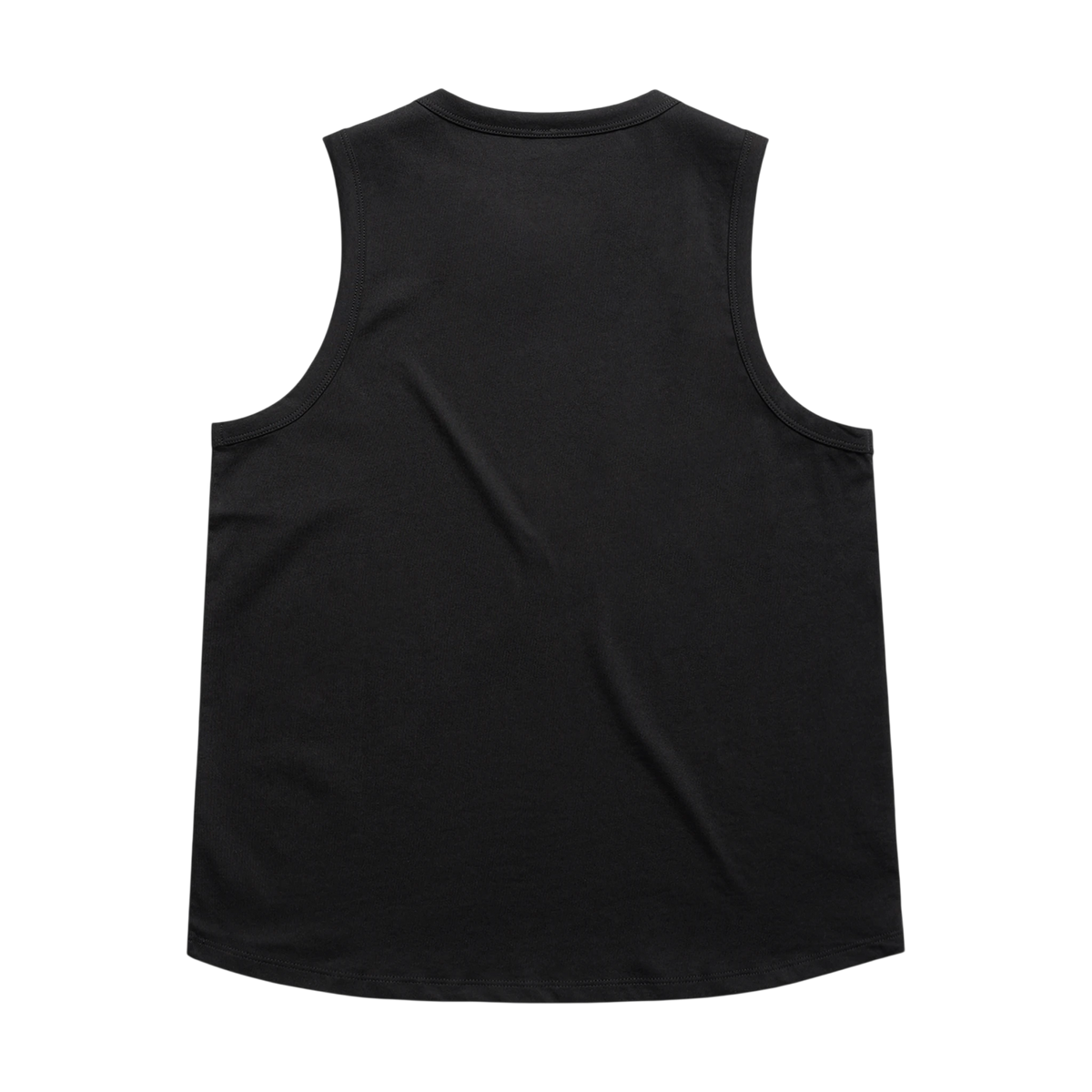 AS Colour Martina Tank in Black — custom branded by Motive