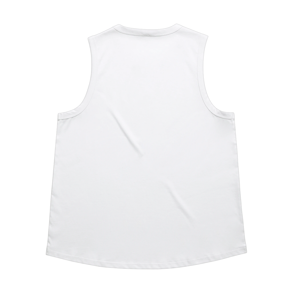 AS Colour Martina Tank in White — custom branded by Motive