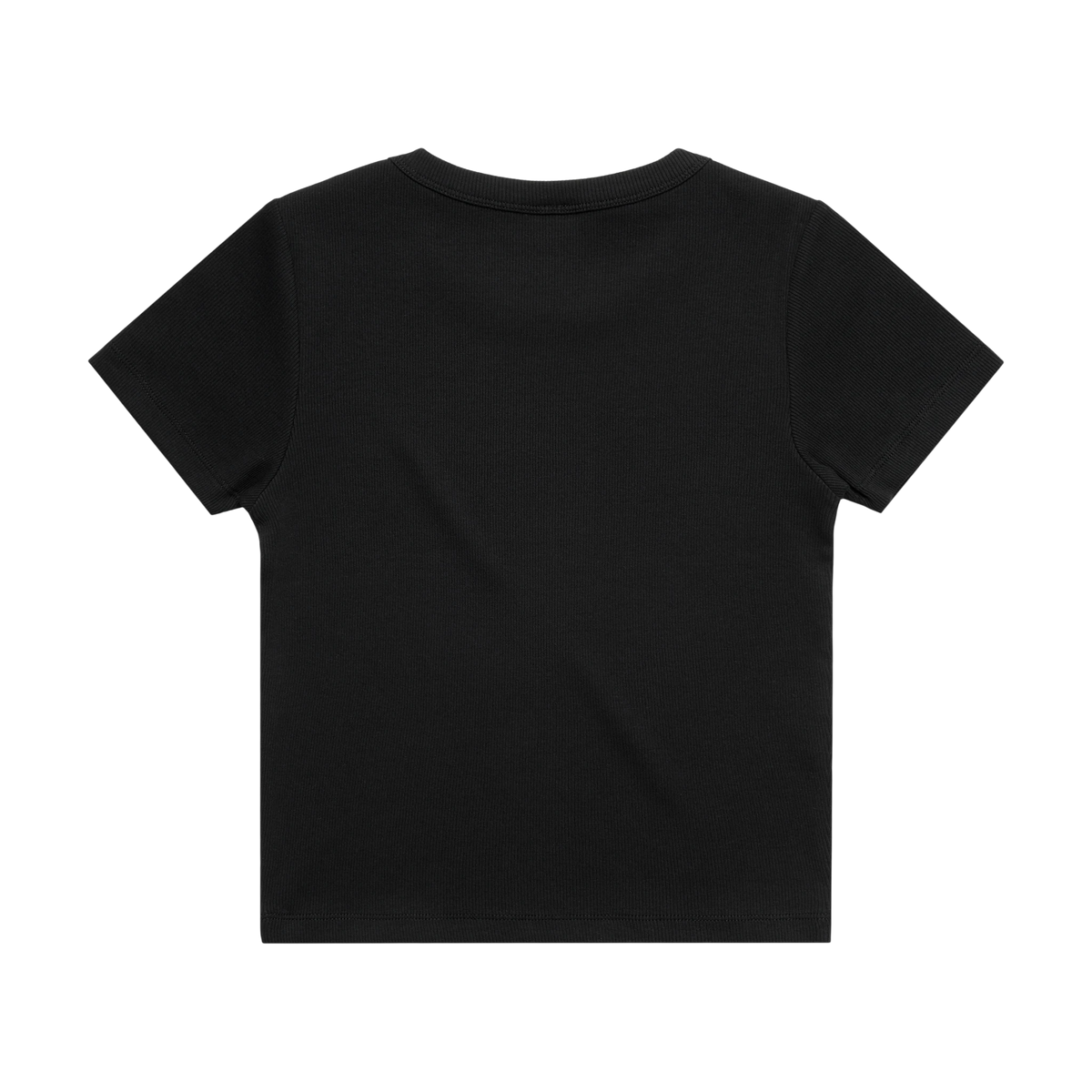 AS Colour Women's Organic Rib Tee in Black