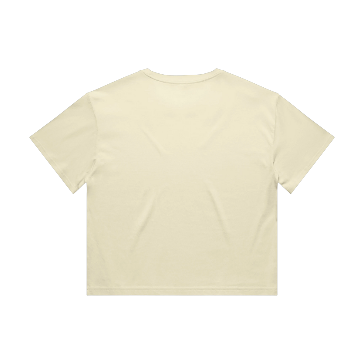 AS Colour Martina Crop Tee in Butter — custom branded by Motive