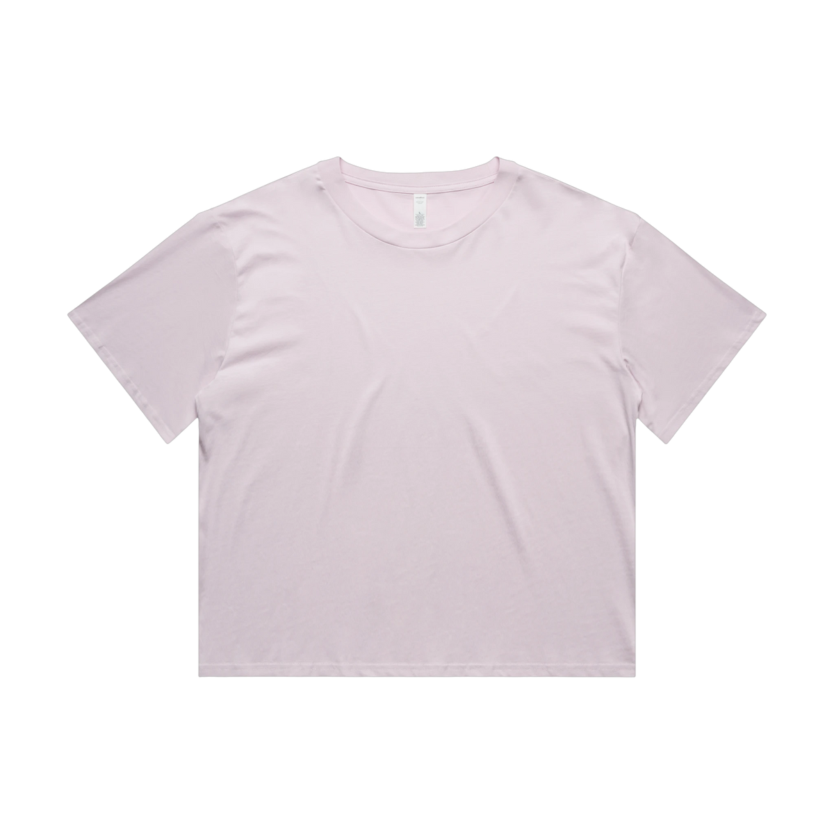 AS Colour Martina Crop Tee in Orchid — custom branded by Motive