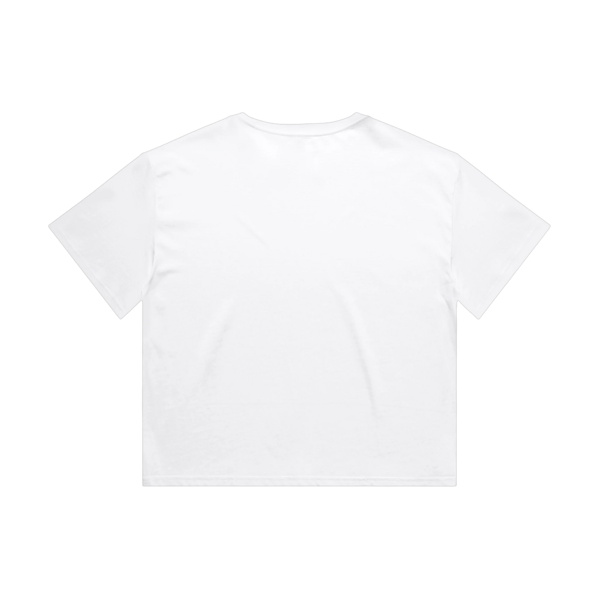 AS Colour Martina Crop Tee in White — custom branded by Motive
