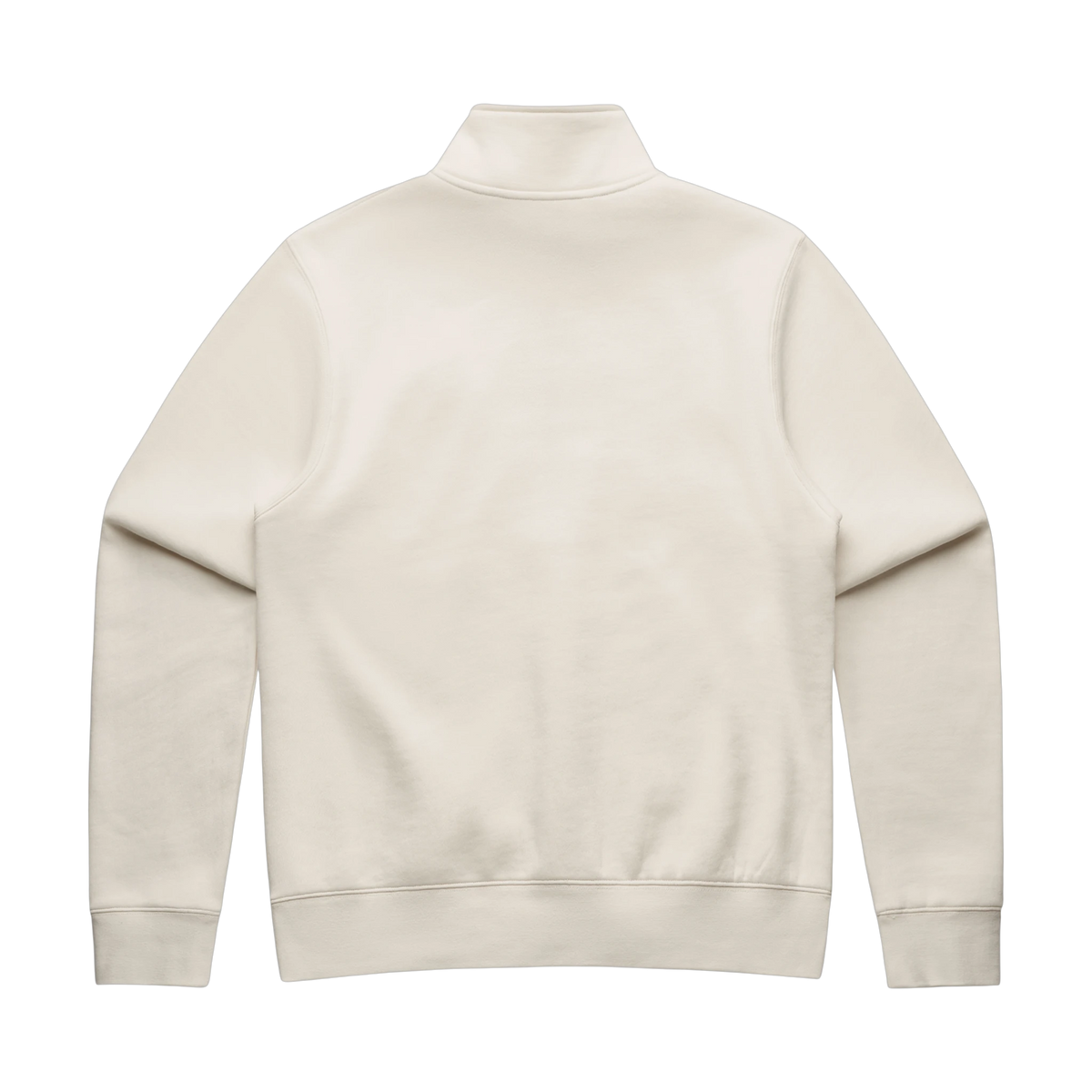 AS Colour Women's Stencil Half-Zip Crew in Ecru — custom branded by Motive