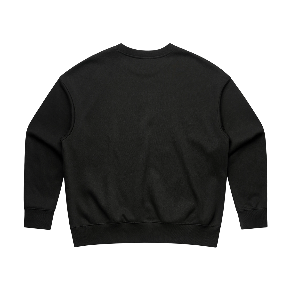 AS Colour Women's Heavy Crew in Black — custom branded by Motive
