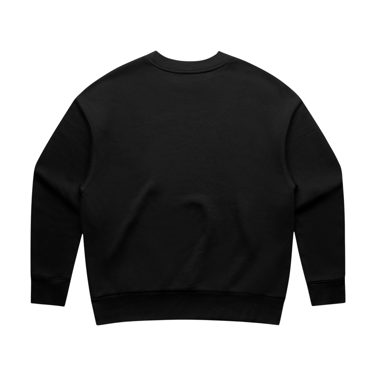AS Colour Women's Relax Crew in Black — custom branded by Motive