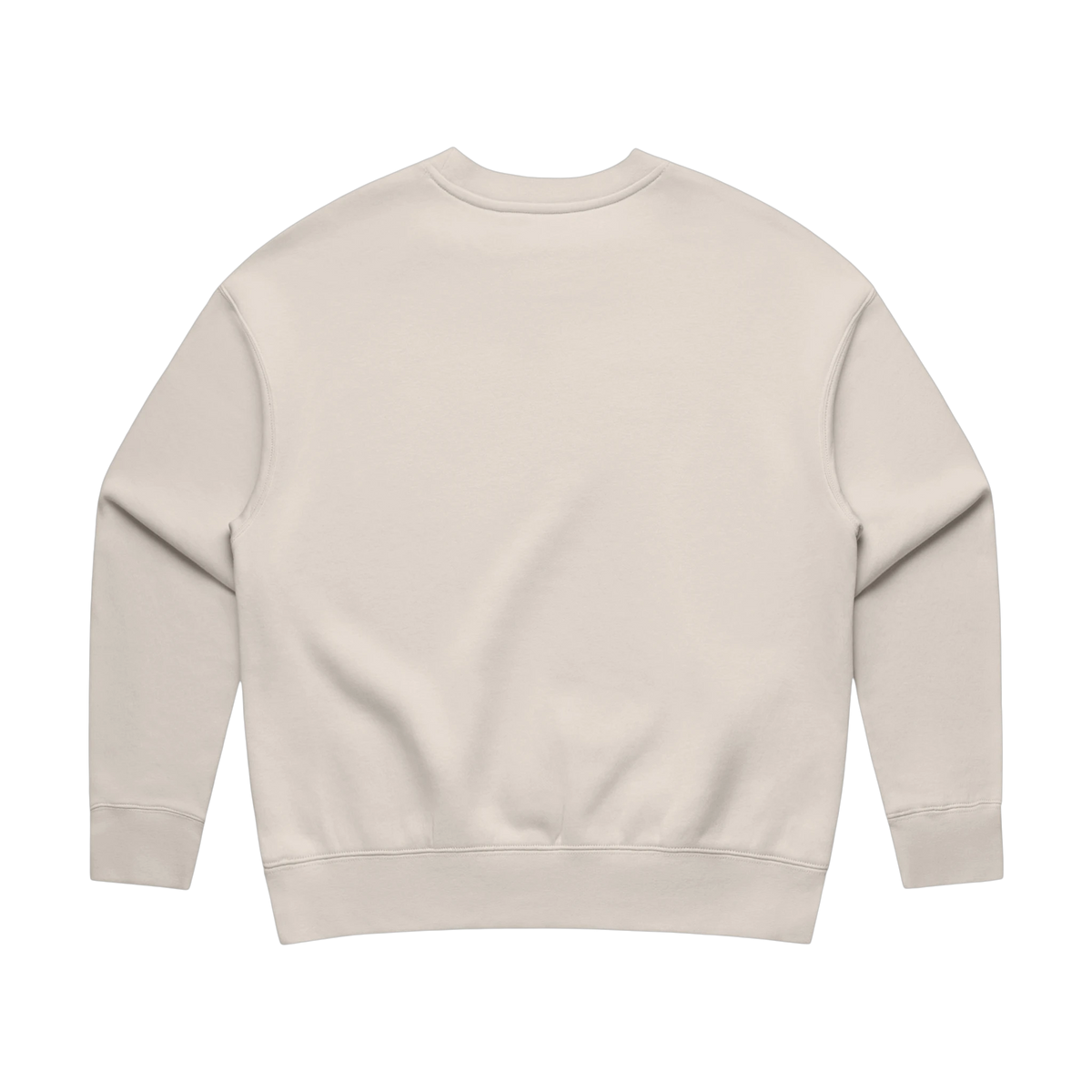 AS Colour Women's Relax Crew in Bone — custom branded by Motive