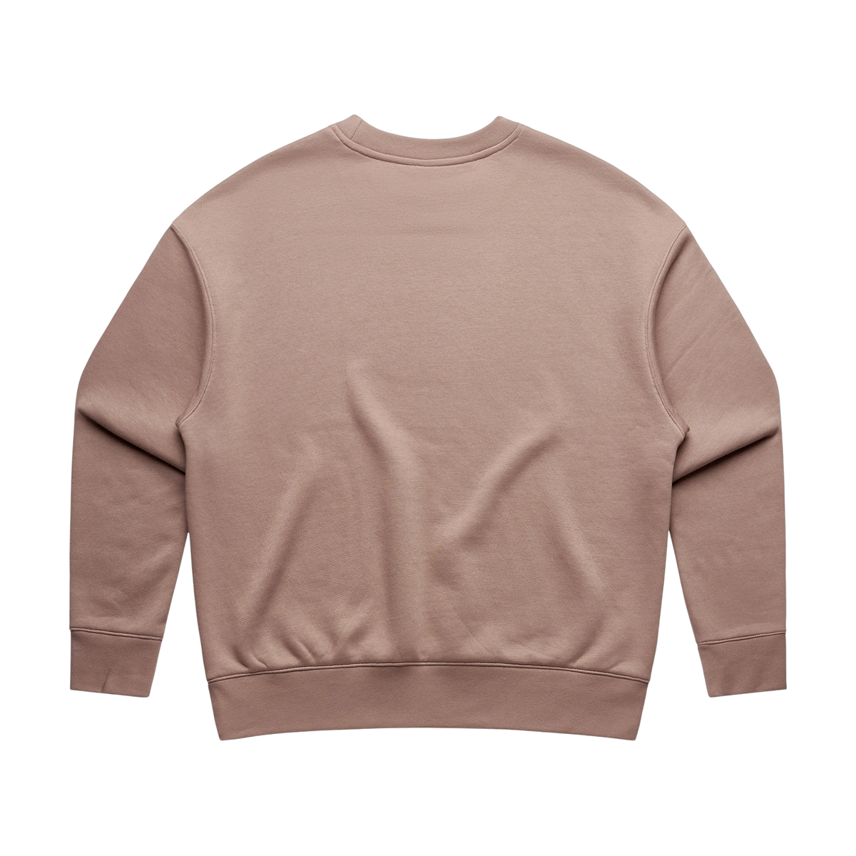 AS Colour Women's Relax Crew in Hazy Pink — custom branded by Motive