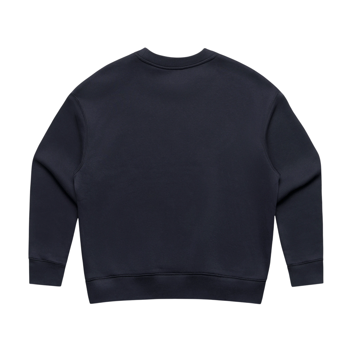 AS Colour Women's Relax Crew in Ink Blue — custom branded by Motive