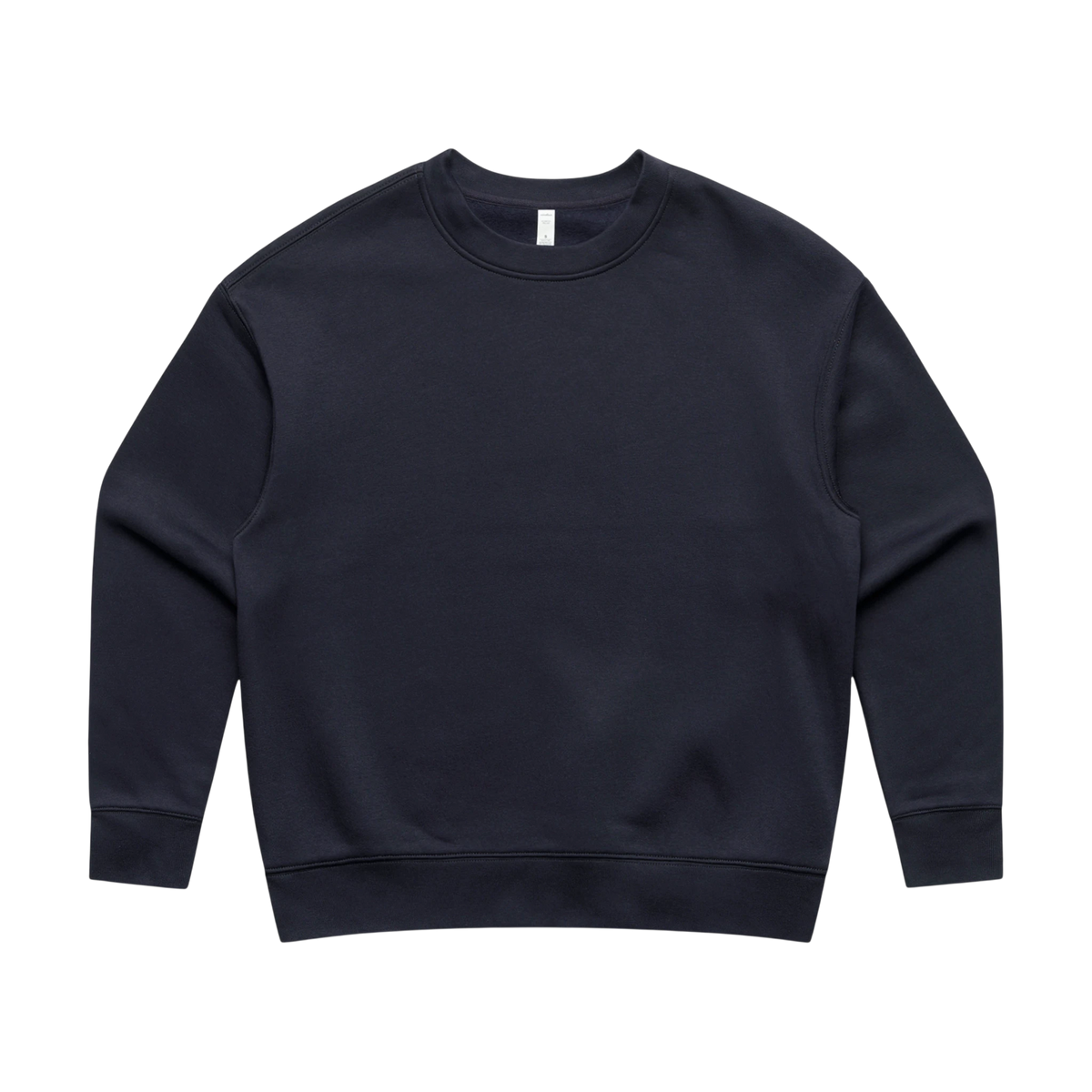 AS Colour Women's Relax Crew in Ink Blue — custom branded by Motive