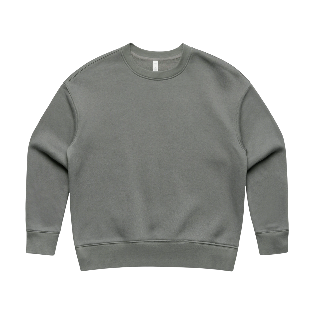 AS Colour Women's Relax Crew in Shadow — custom branded by Motive