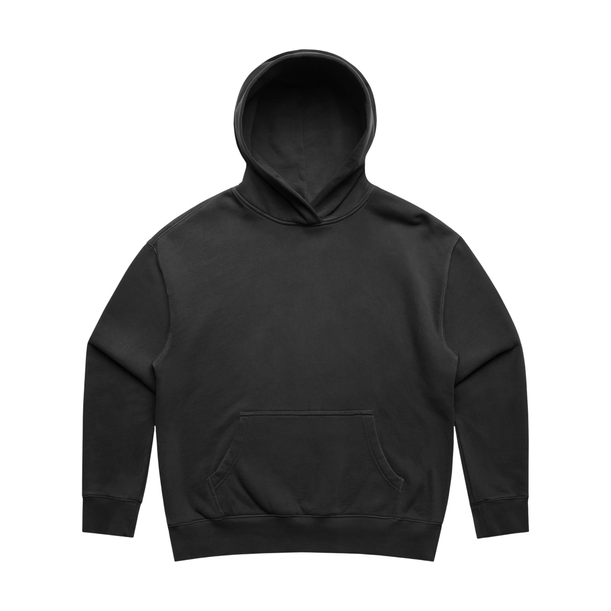 AS Colour Women's Relax Faded Hoodie in Faded Black — custom branded by Motive