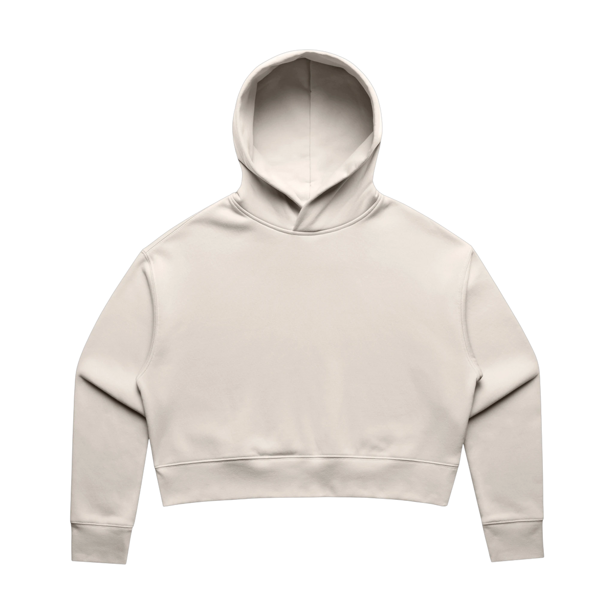 AS Colour Women's Relax Crop Hood in Bone