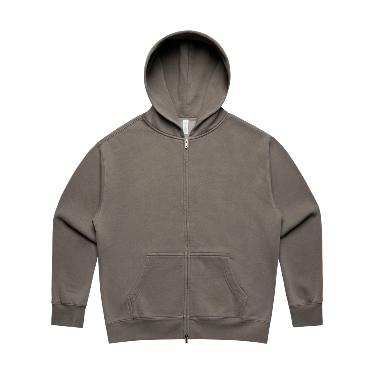 AS Colour Women's Relax Faded Zip Hood in Faded Grey