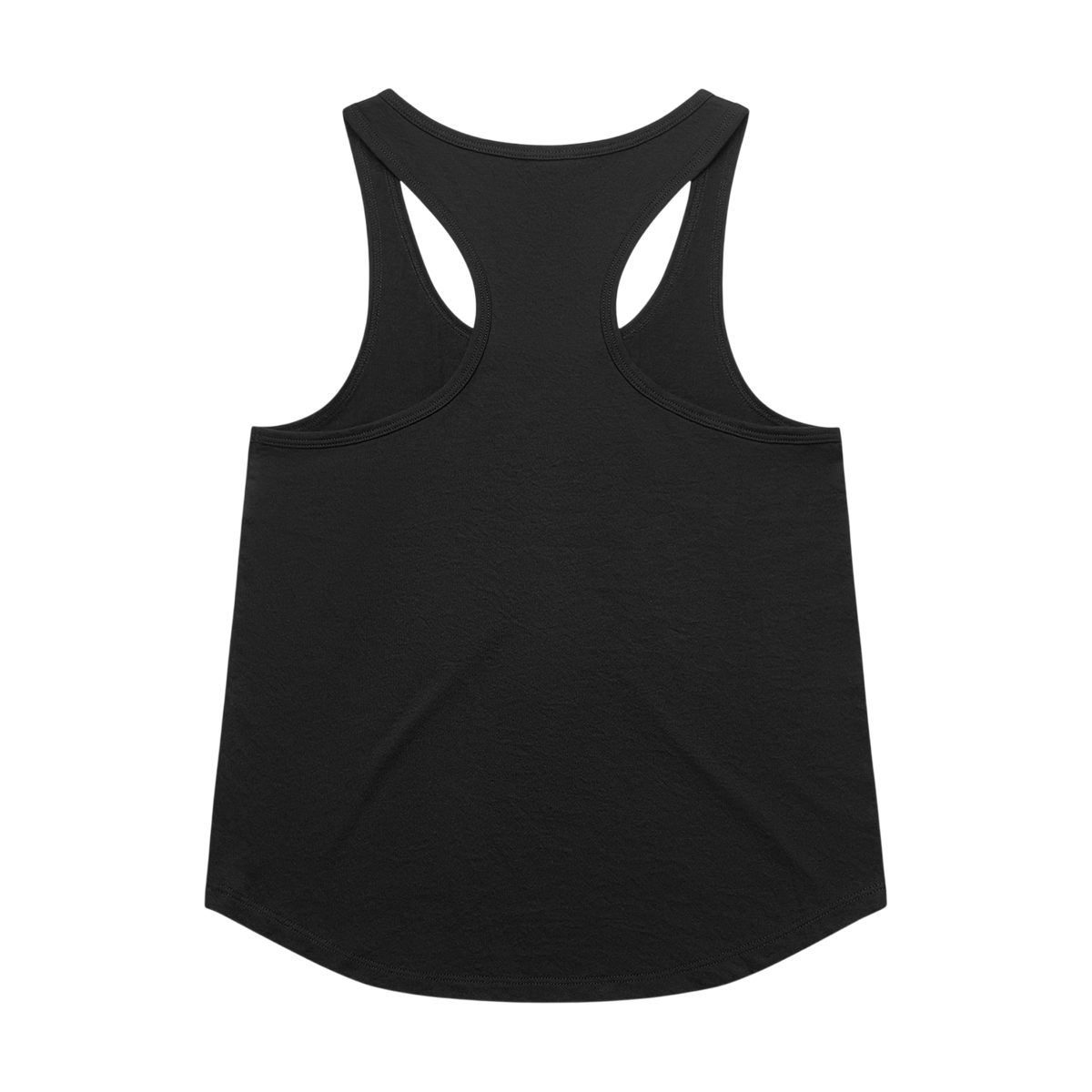 AS Colour Maple Active Racerback in Black — custom branded by Motive