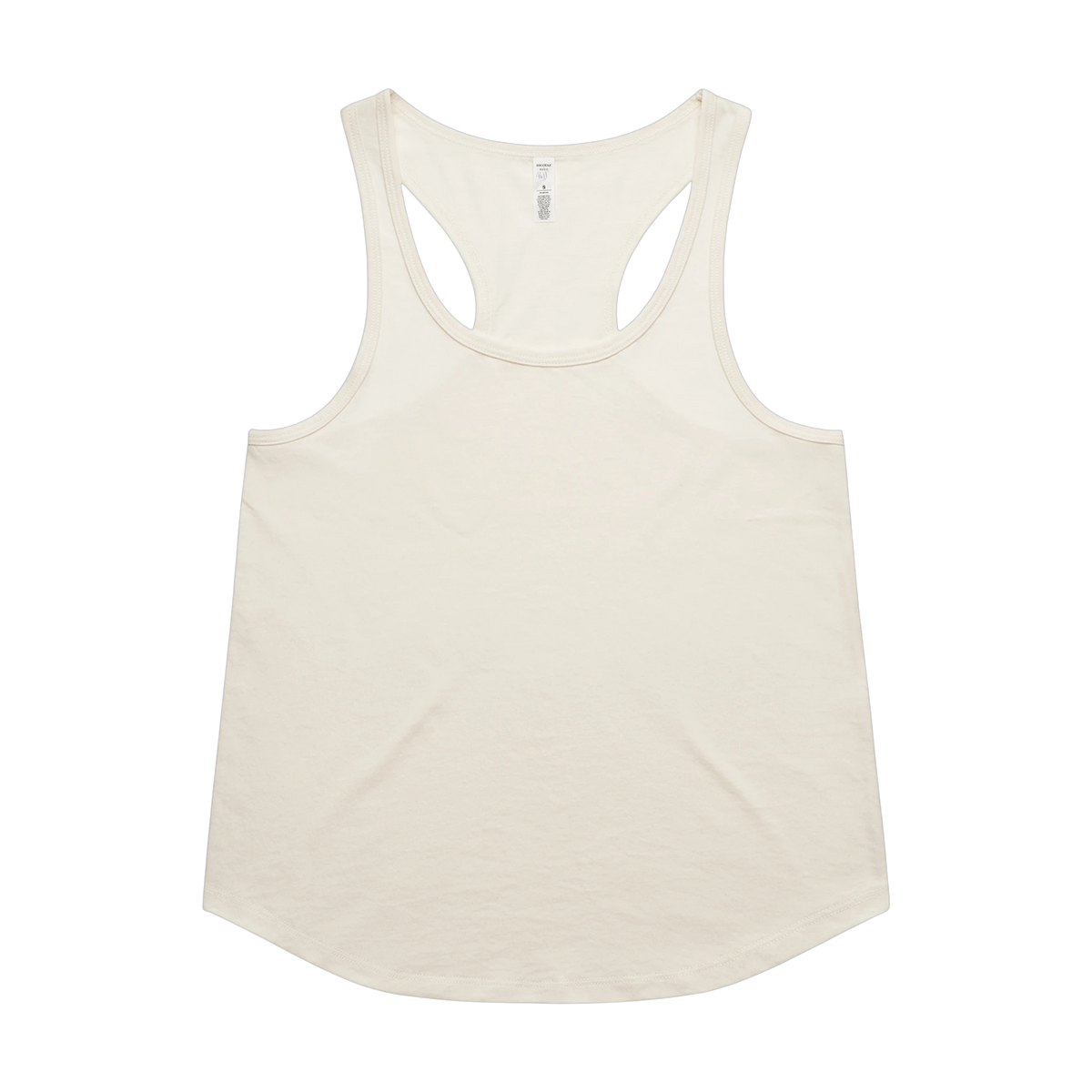 AS Colour Maple Active Racerback in Ecru — custom branded by Motive