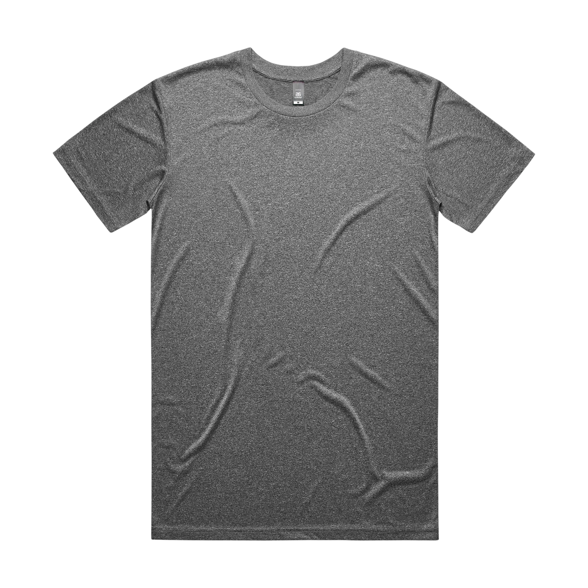AS Colour Staple Active Tee in Graphite — custom branded by Motive
