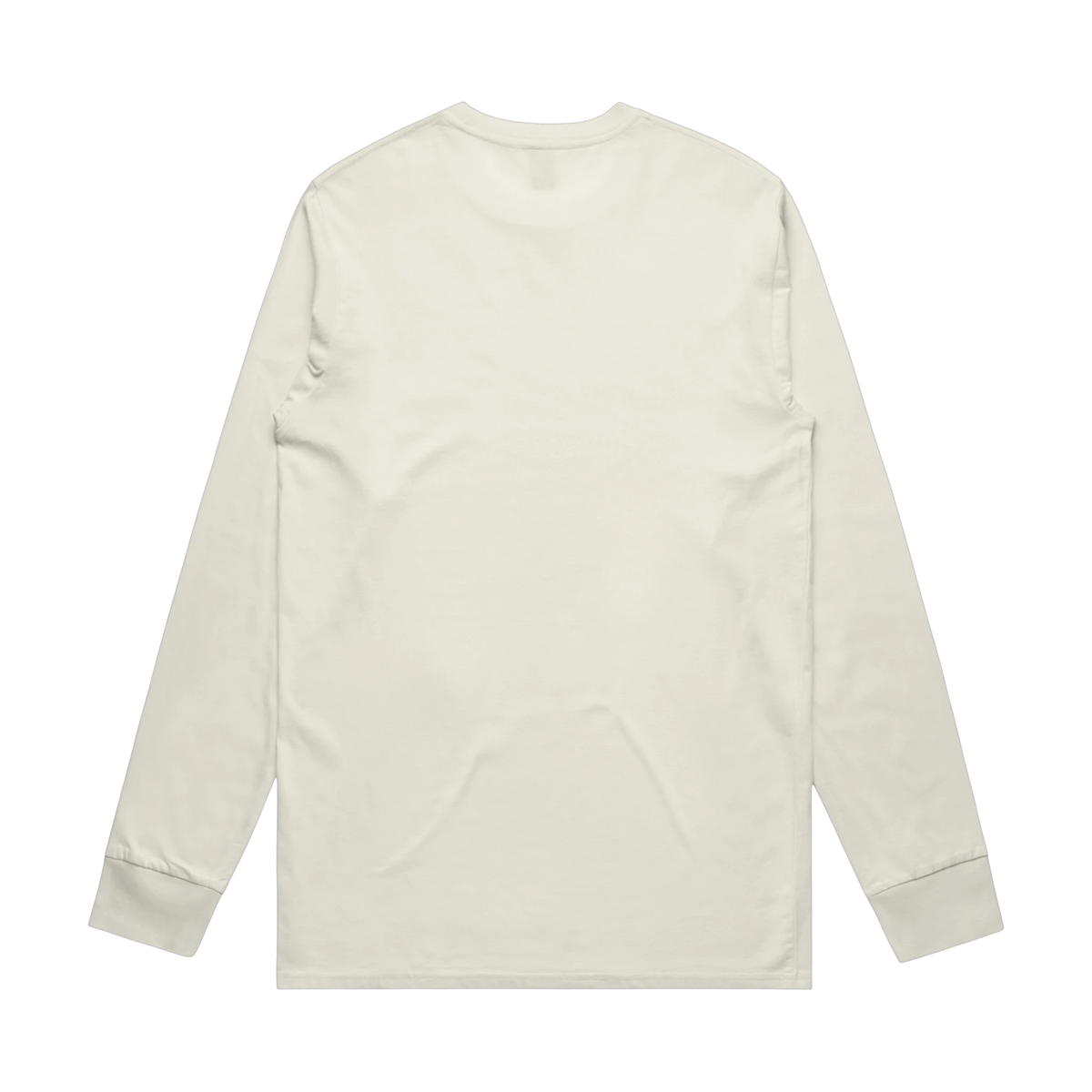 AS Colour Staple L/S Tee in Ecru — custom branded by Motive