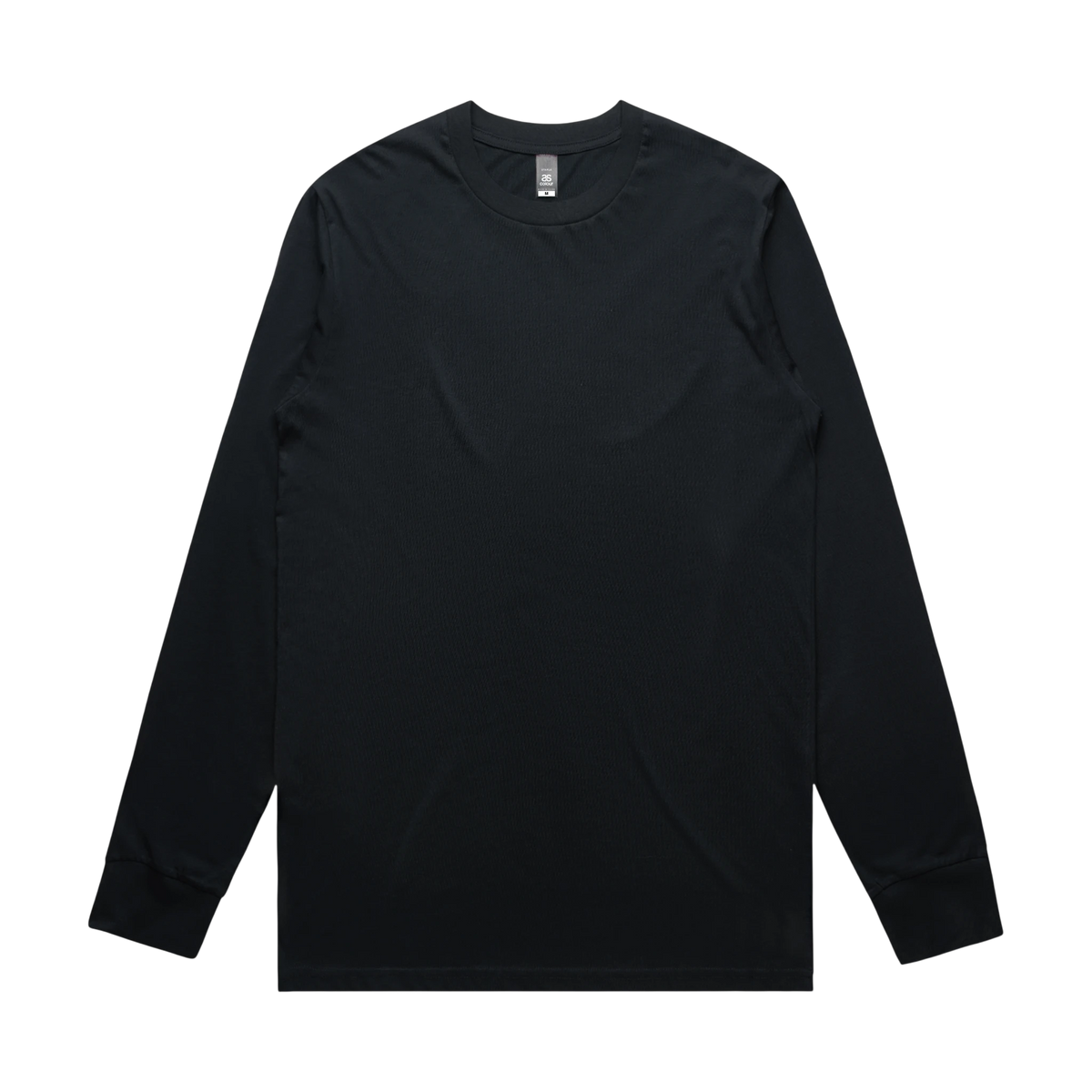 AS Colour Staple L/S Tee in Navy — custom branded by Motive