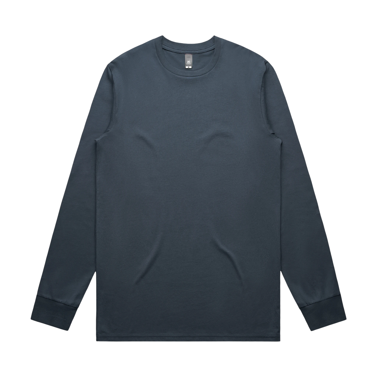 AS Colour Staple L/S Tee in Petrol Blue