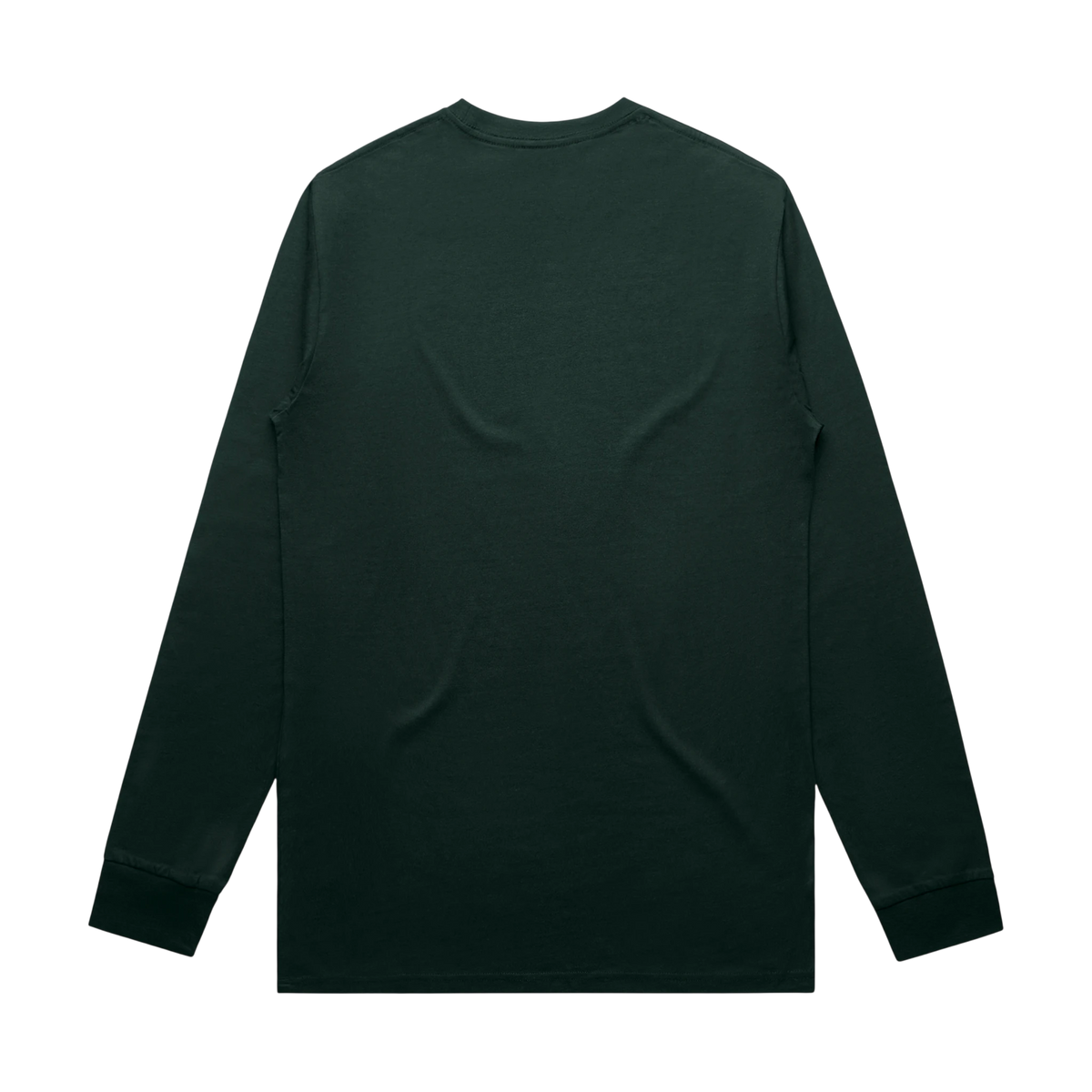 AS Colour Staple L/S Tee in Pine Green — custom branded by Motive