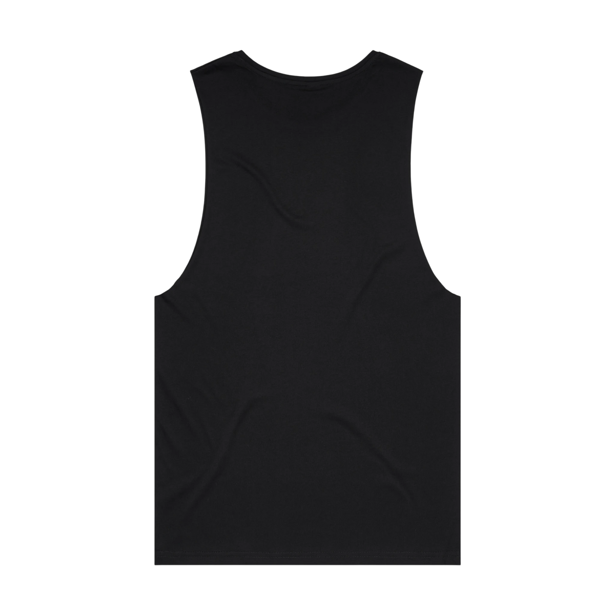 AS Colour Barnard Tank in Black — custom branded by Motive
