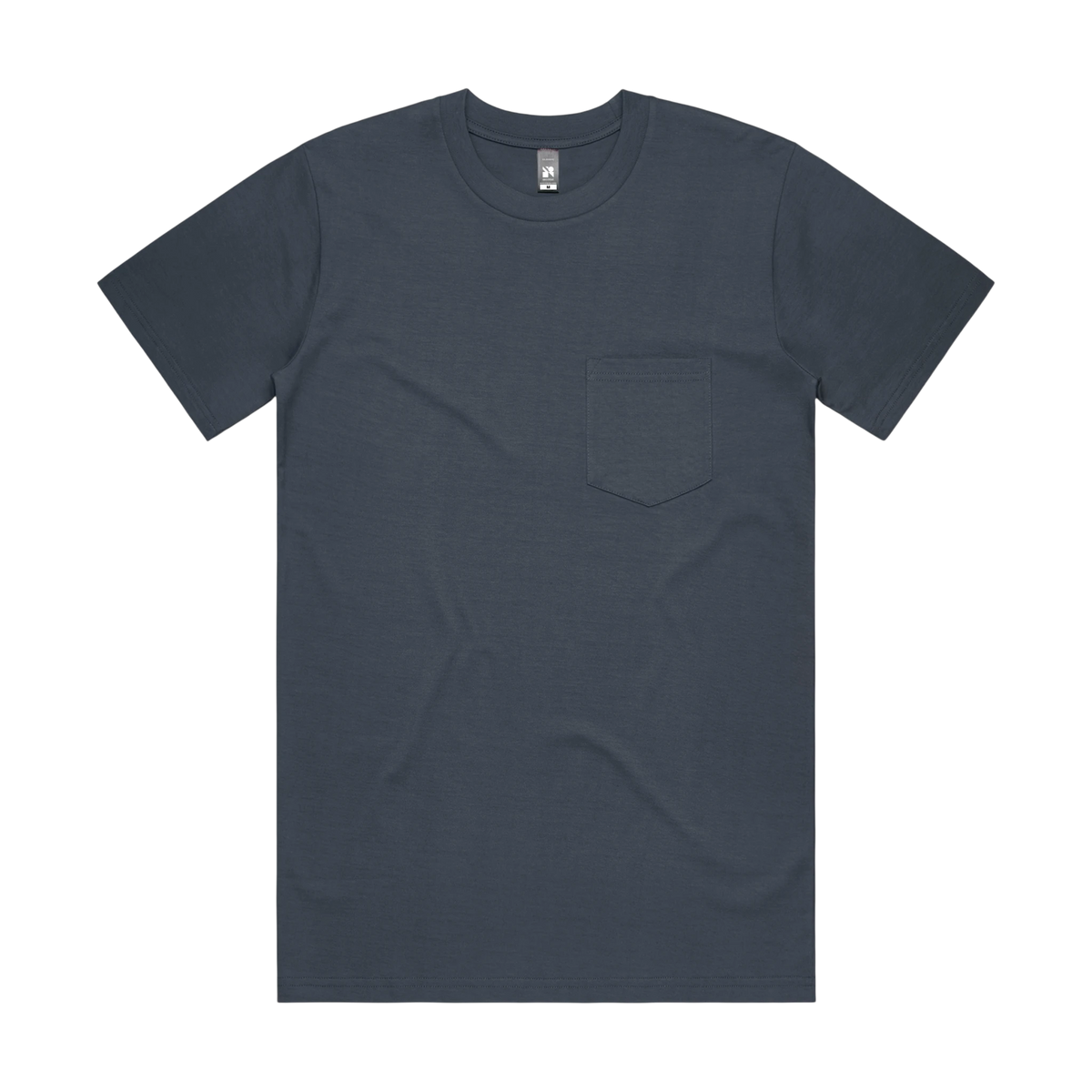 AS Colour Classic Pocket Tee in Petrol Blue