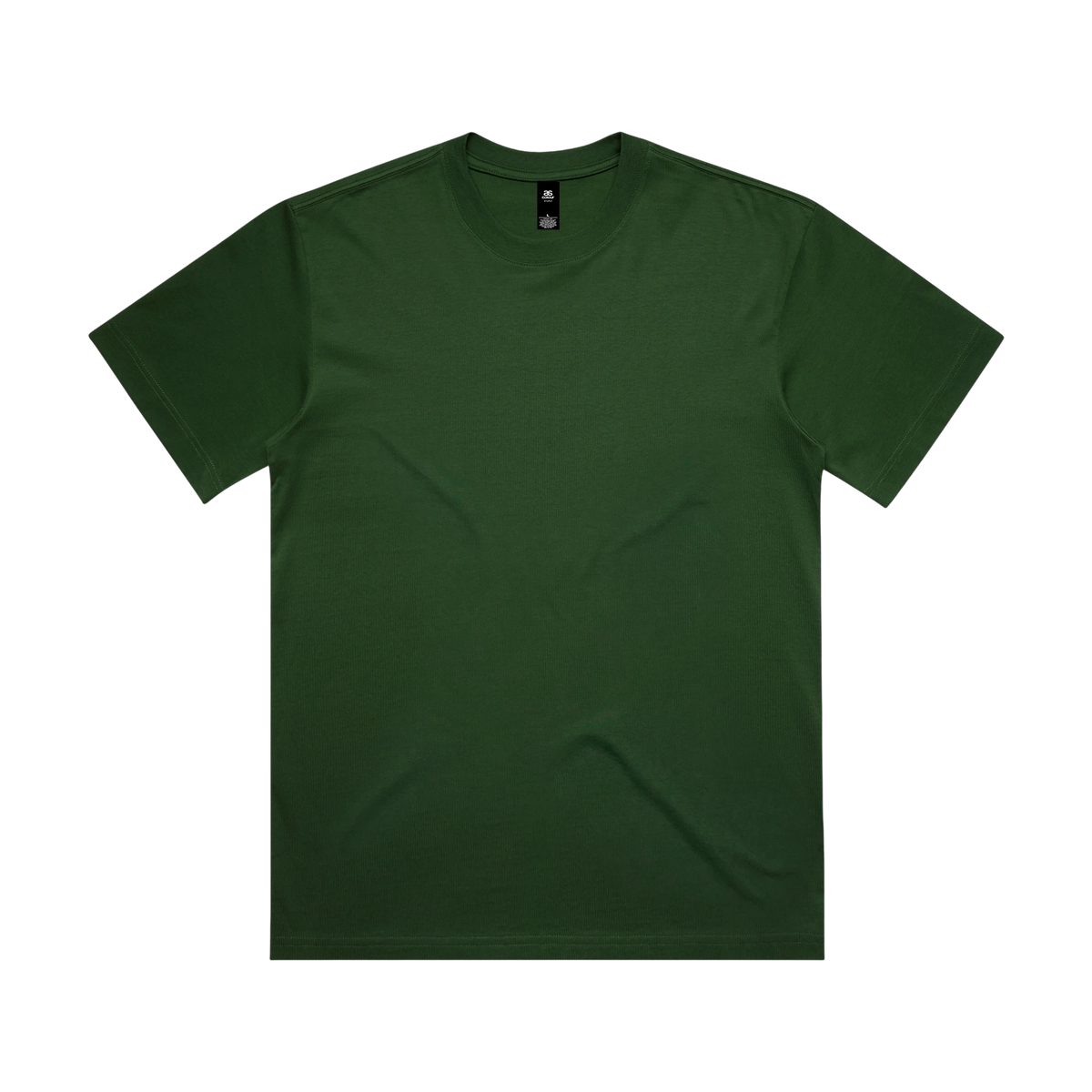 AS Colour Box Tee in Forest Green — custom branded by Motive