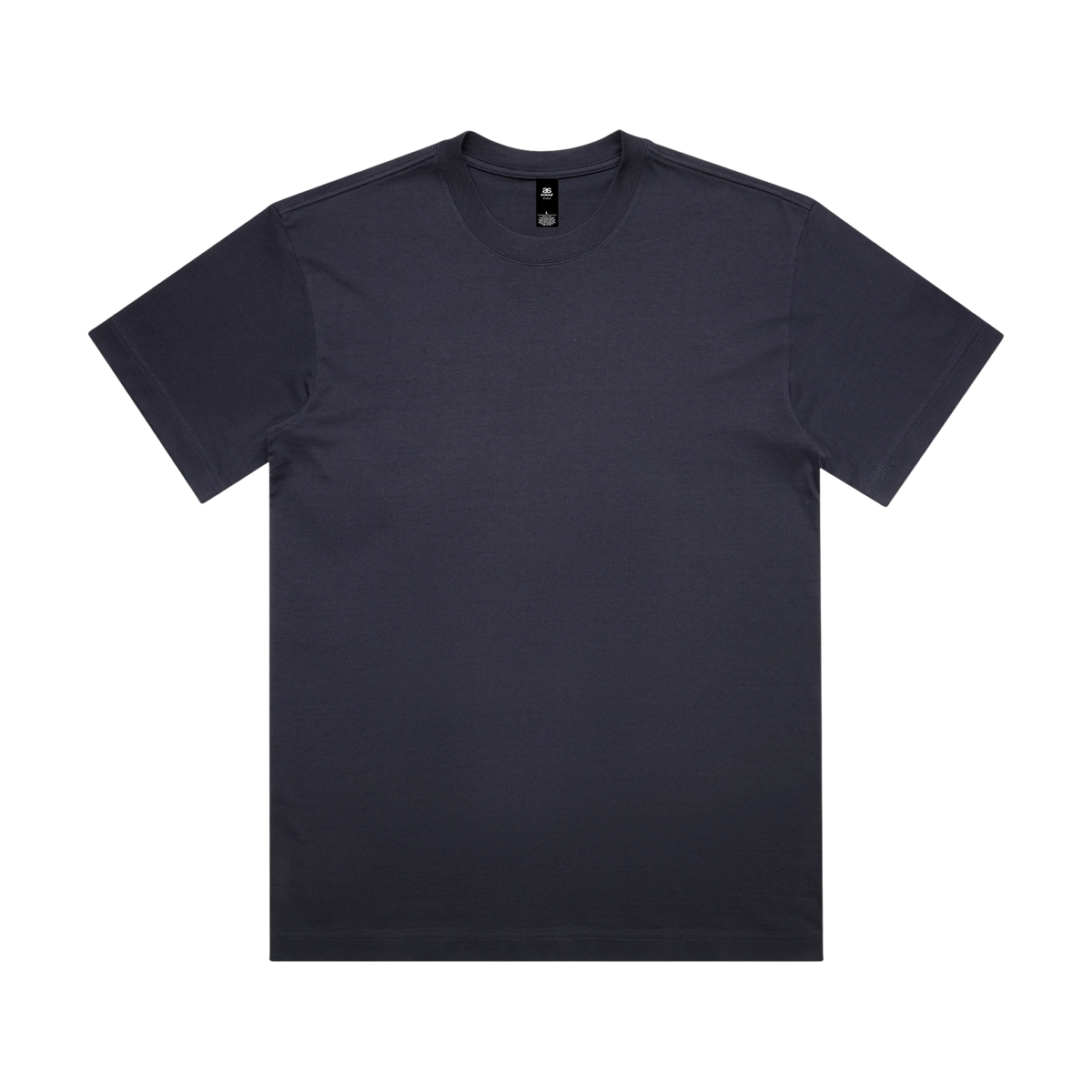 AS Colour Box Tee in Ink Blue — custom branded by Motive