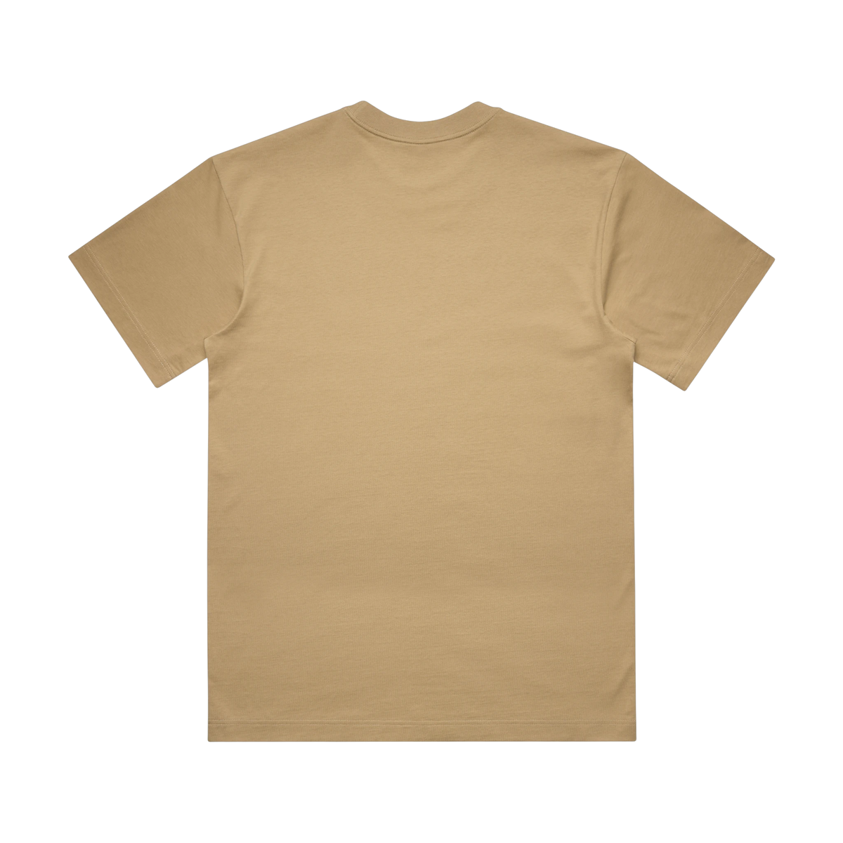AS Colour Box Tee in Khaki — custom branded by Motive