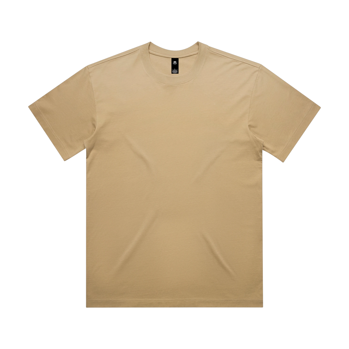 AS Colour Box Tee in Khaki — custom branded by Motive