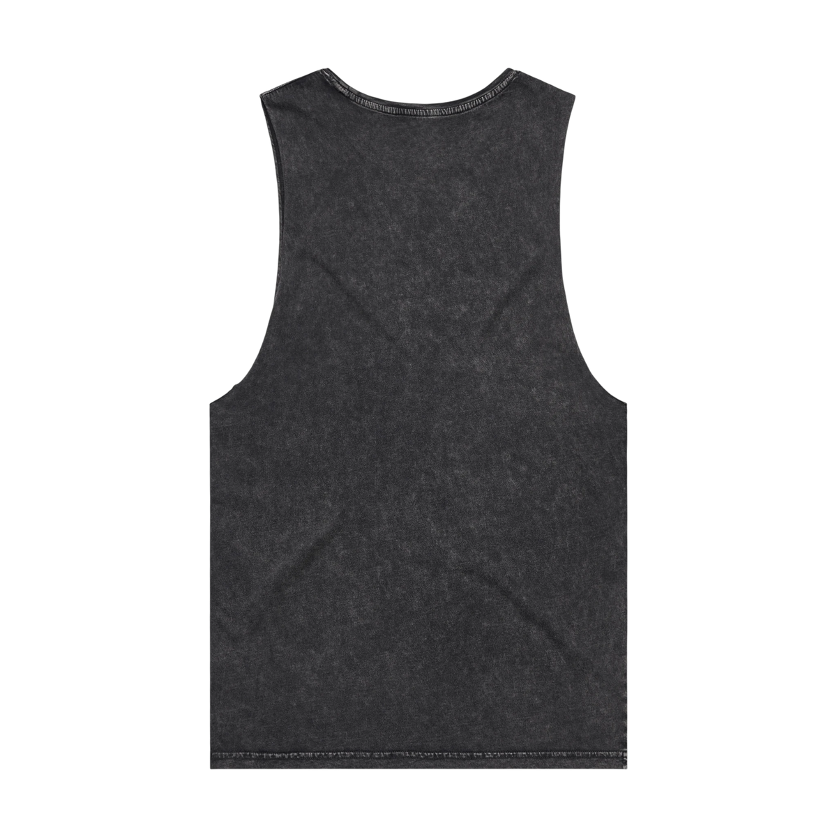 AS Colour Stone Wash Barnard Tank in Black Stone — custom branded by Motive