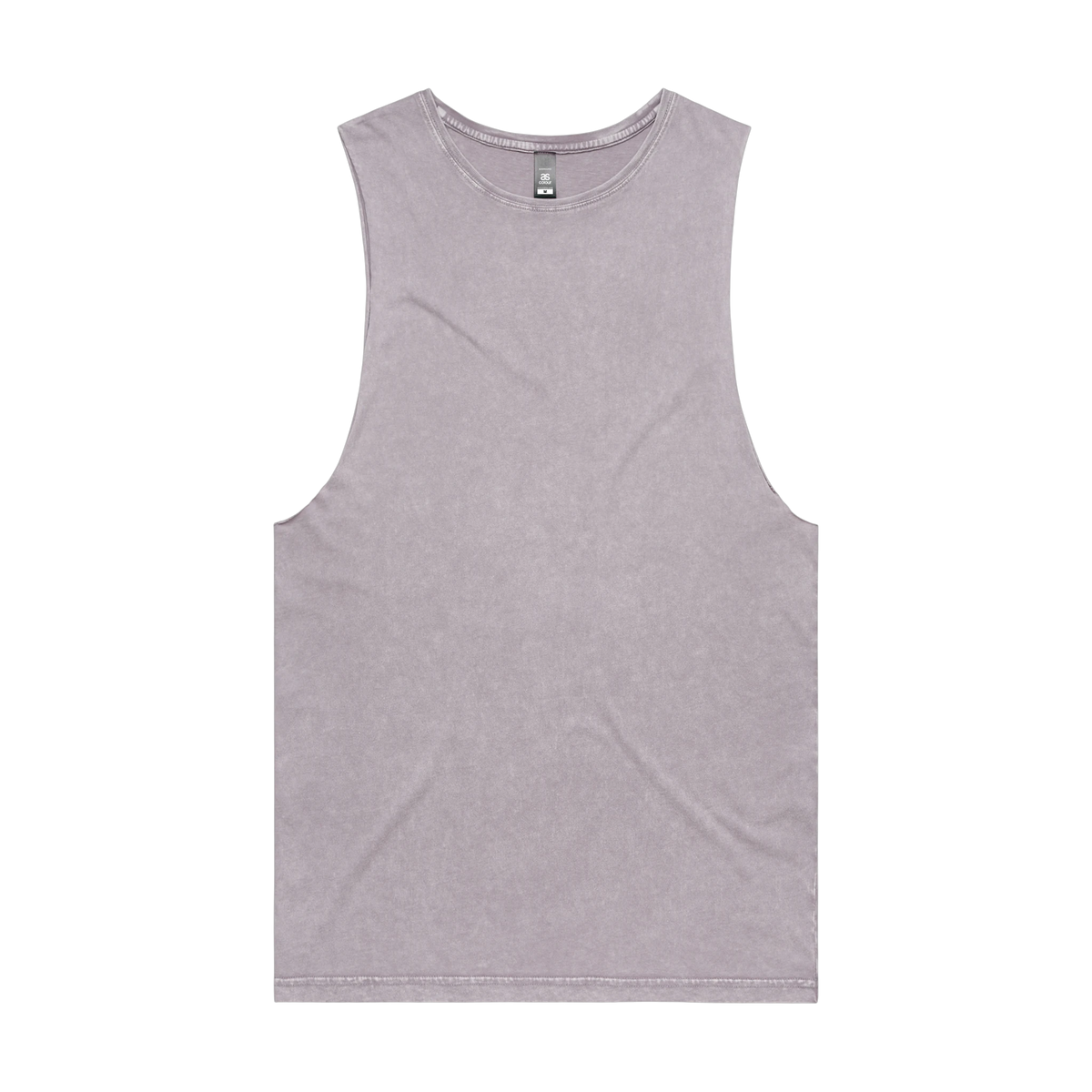AS Colour Stone Wash Barnard Tank in Orchid Stone — custom branded by Motive