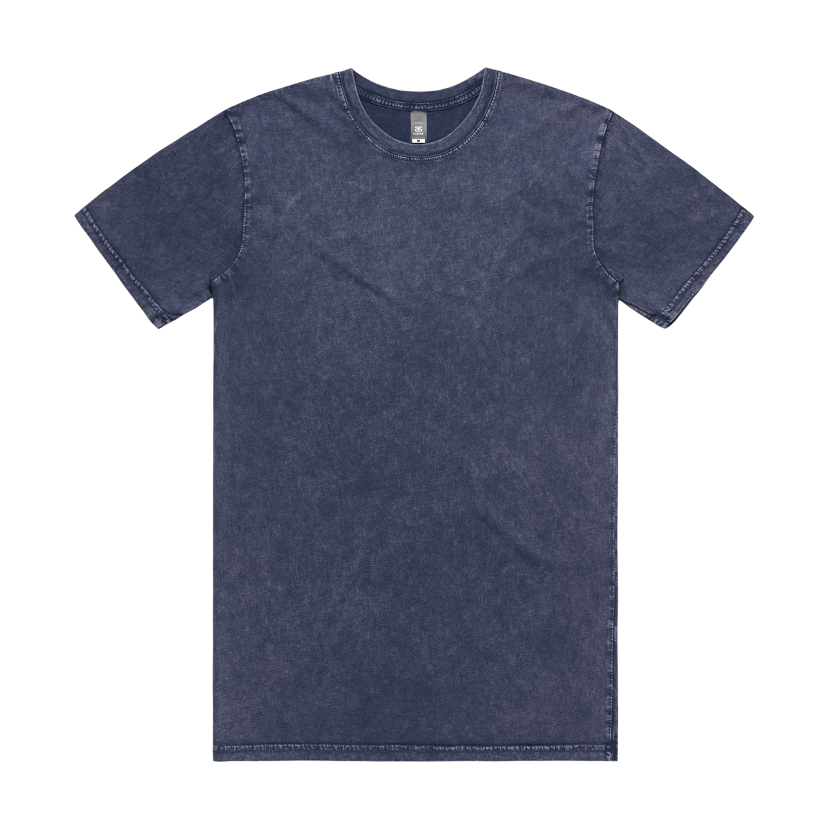 AS Colour Staple Stone Wash Tee in Blue Stone — custom branded by Motive