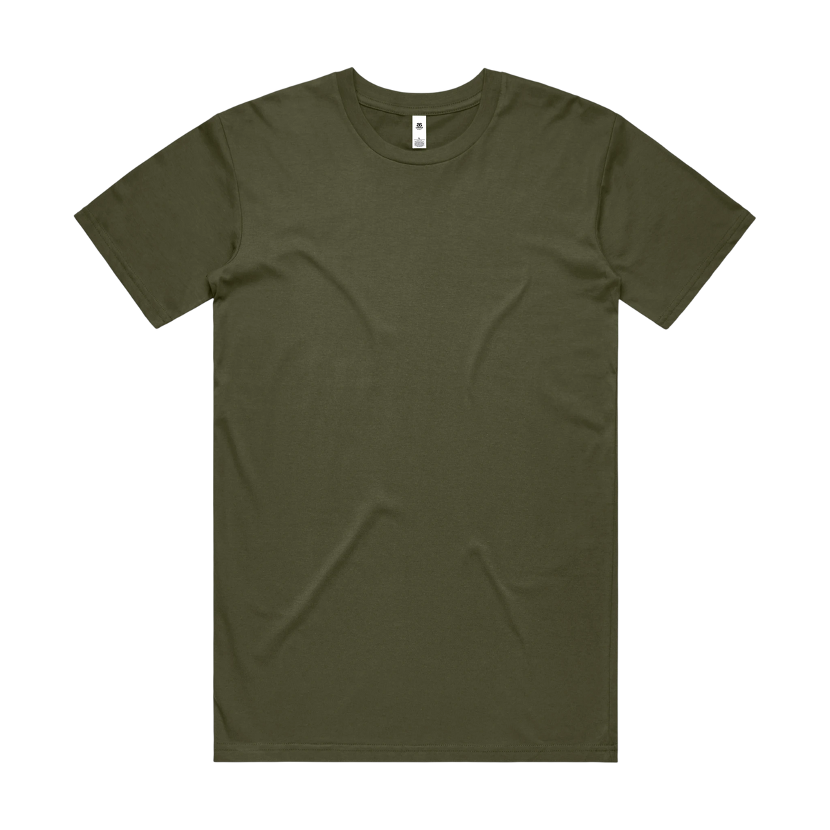 AS Colour Basic Tee in Army — custom branded by Motive