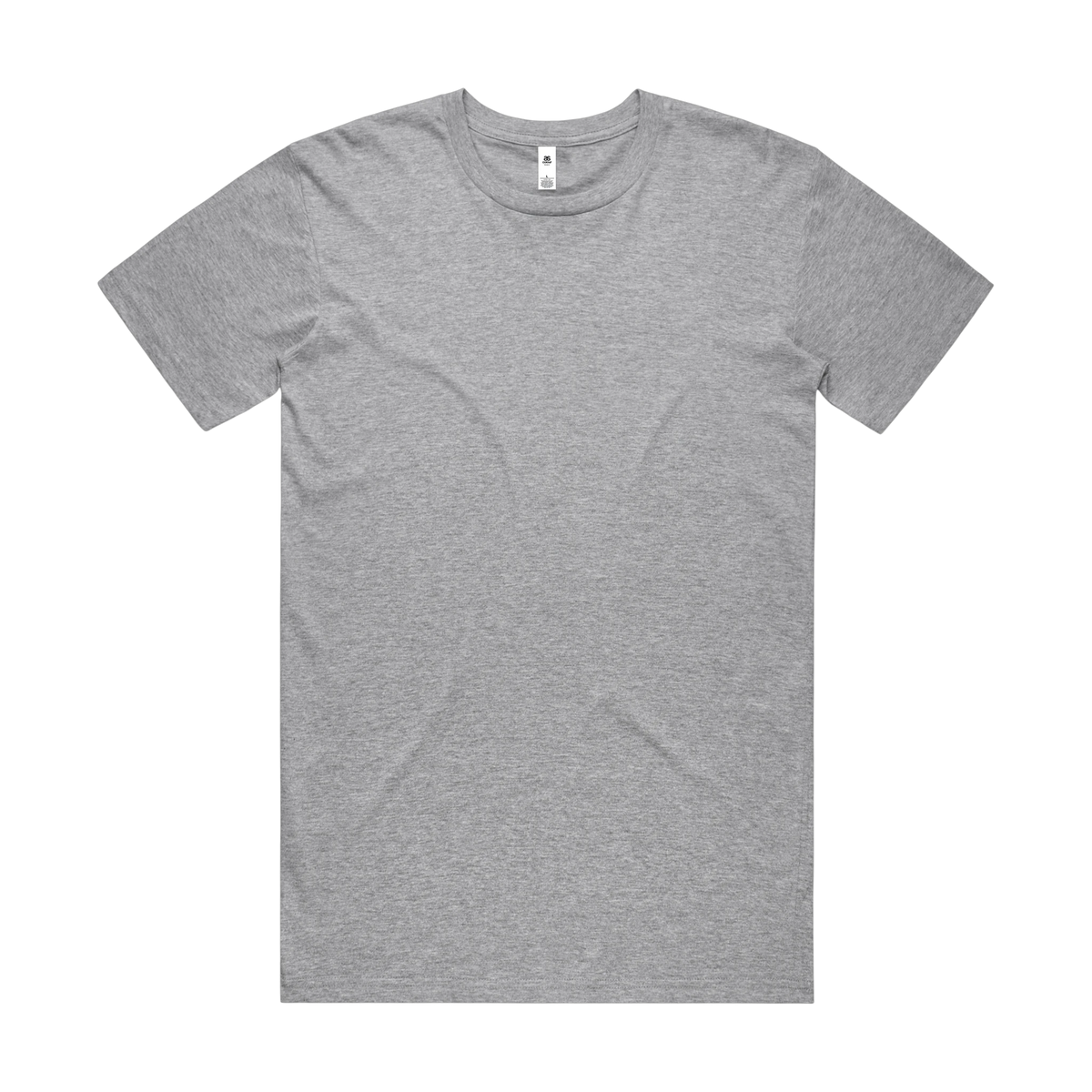 AS Colour Basic Tee in Athletic Heather — custom branded by Motive