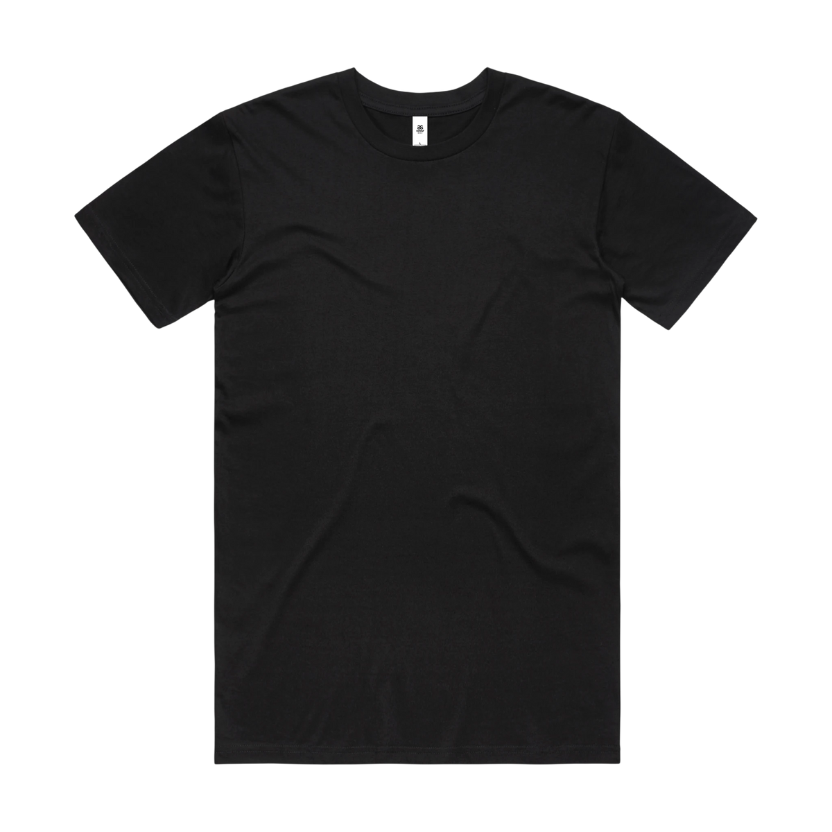 AS Colour Basic Tee in Black — custom branded by Motive