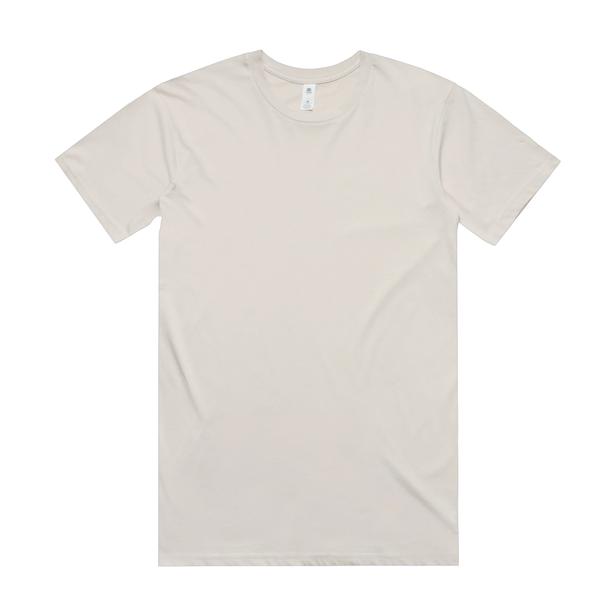 AS Colour Basic Tee in Bone — custom branded by Motive