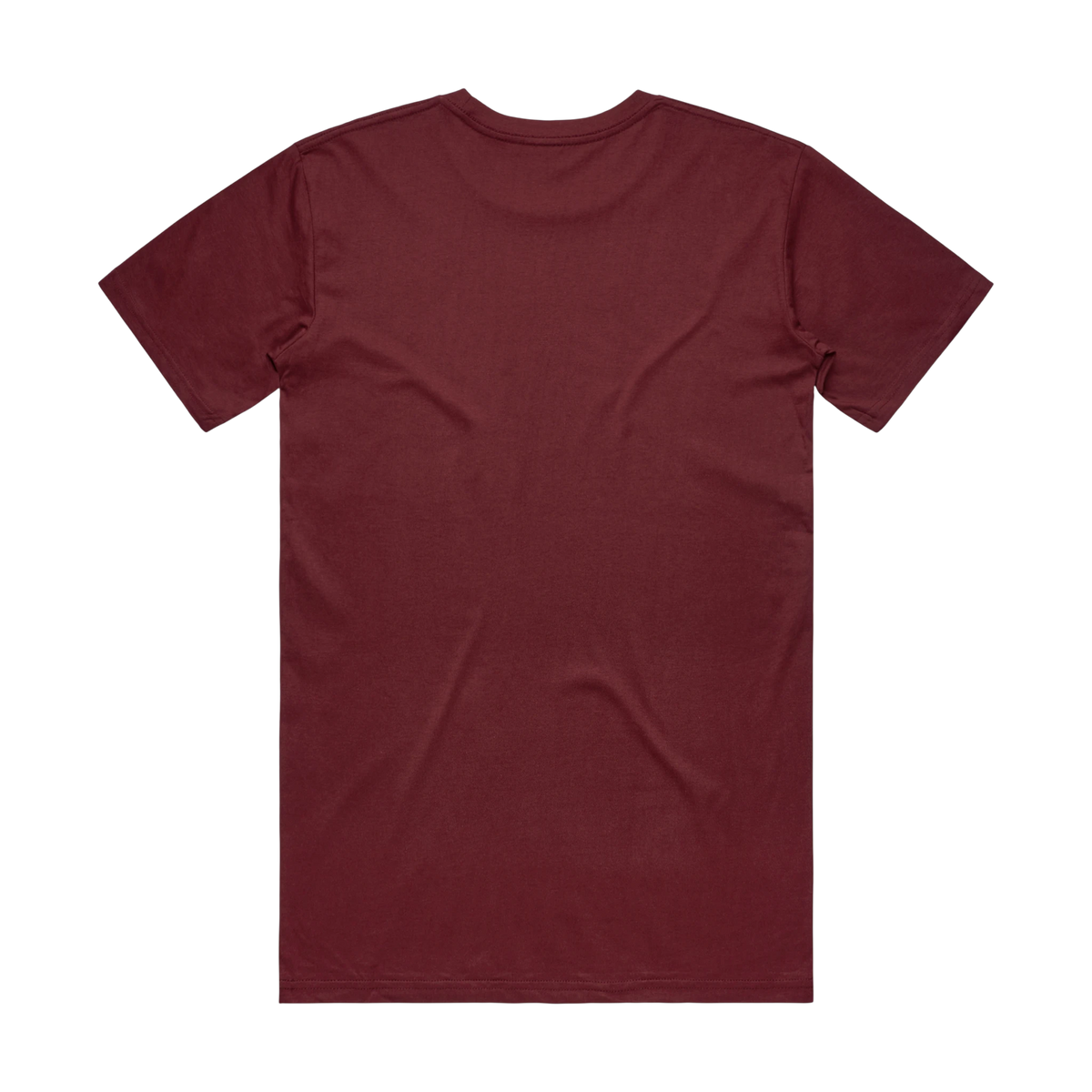 AS Colour Basic Tee in Burgundy — custom branded by Motive