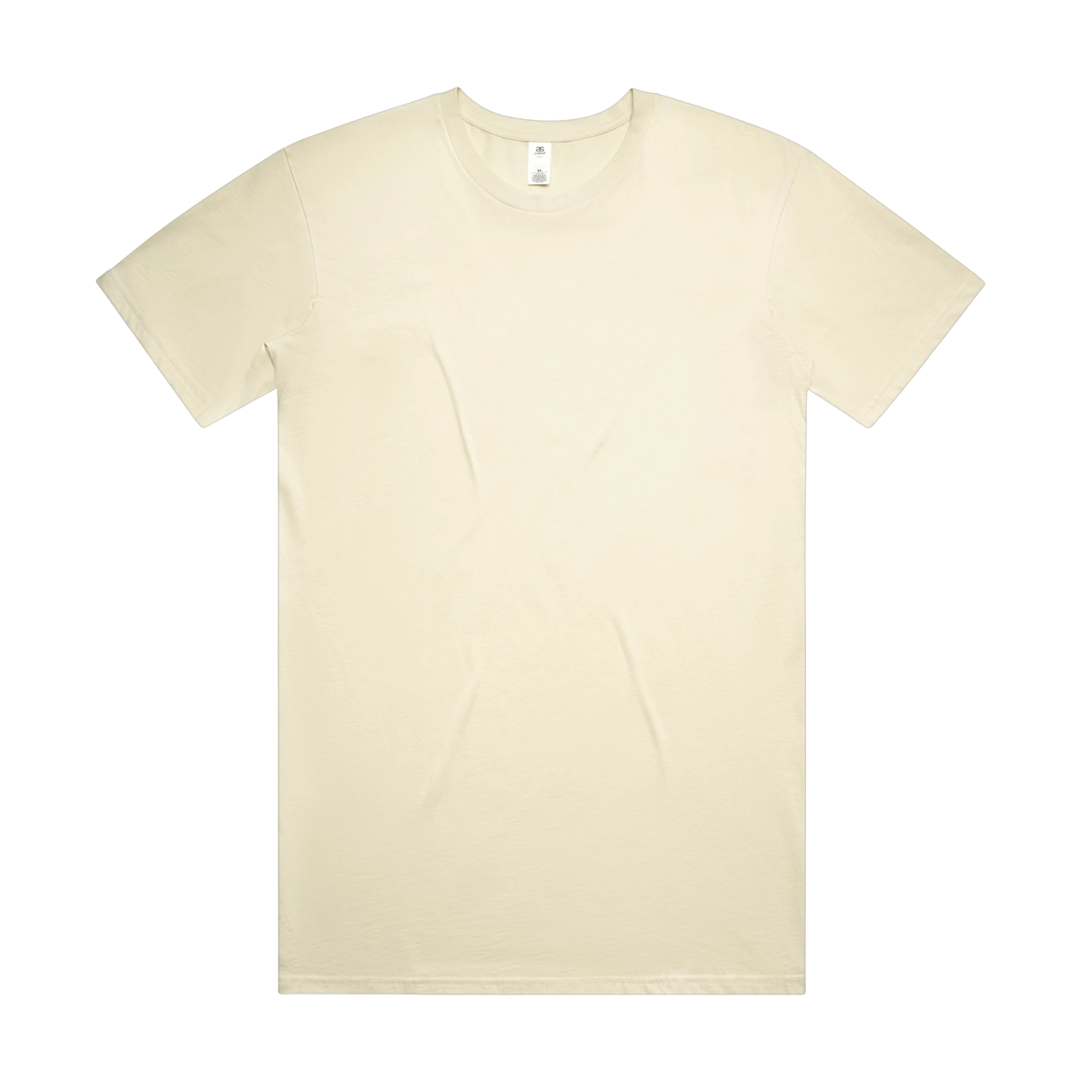 AS Colour Basic Tee in Butter — custom branded by Motive