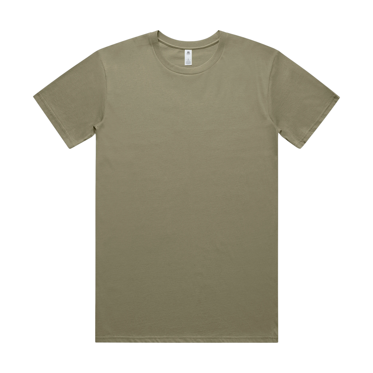 AS Colour Basic Tee in Eucalyptus — custom branded by Motive