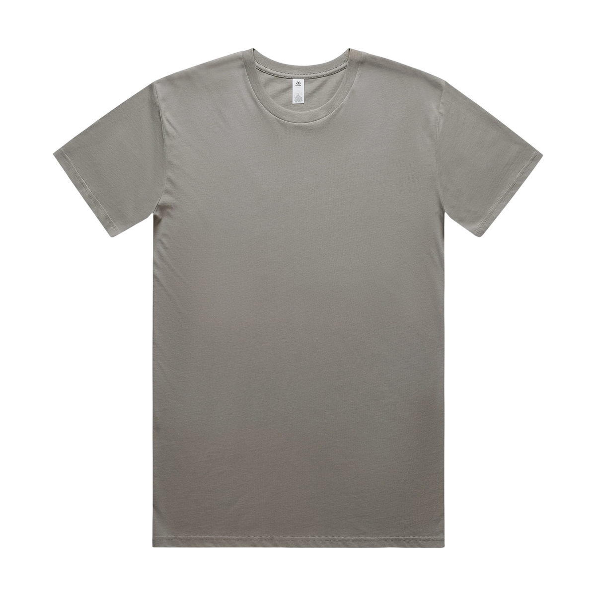 AS Colour Basic Tee in Granite — custom branded by Motive
