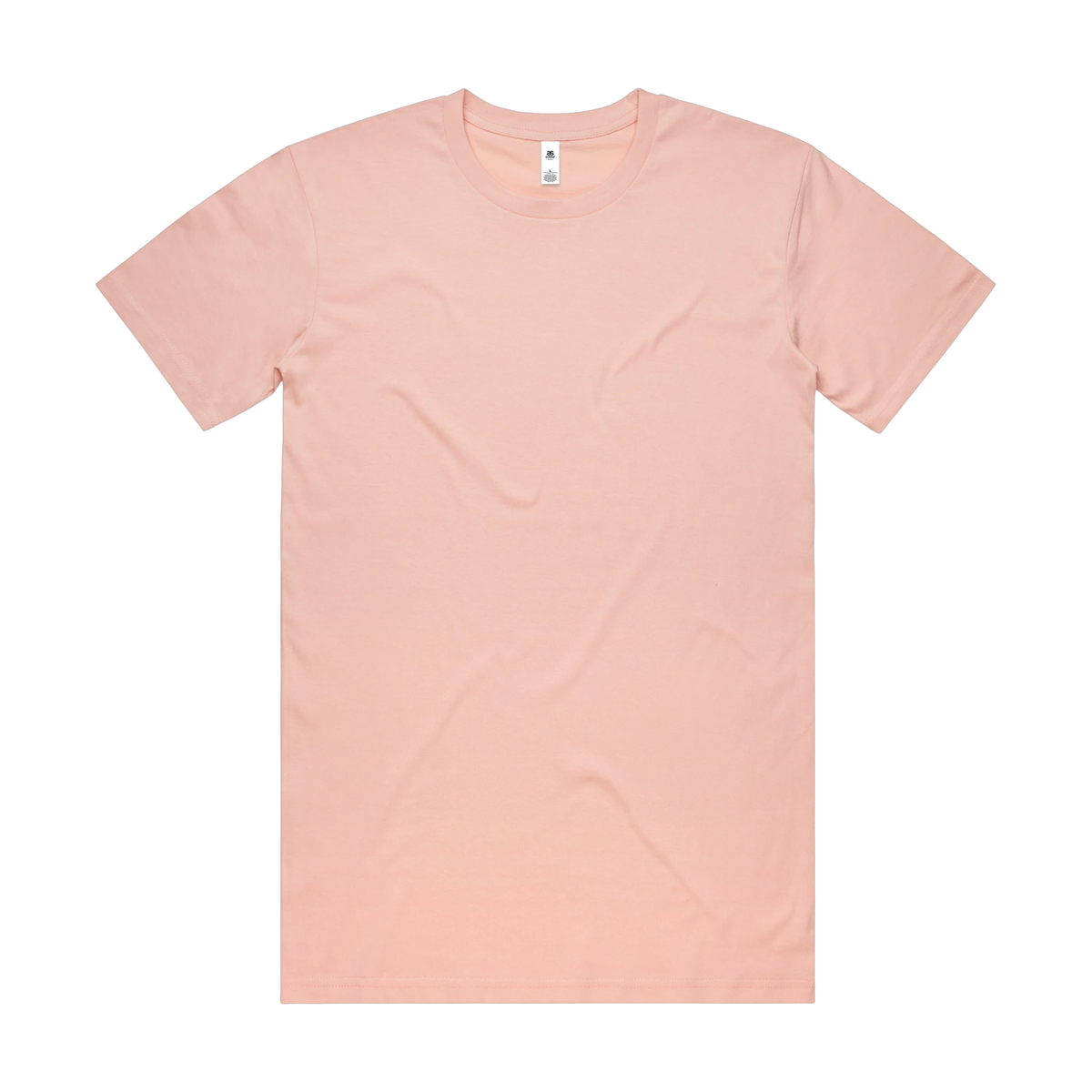 AS Colour Basic Tee in Pale Pink — custom branded by Motive
