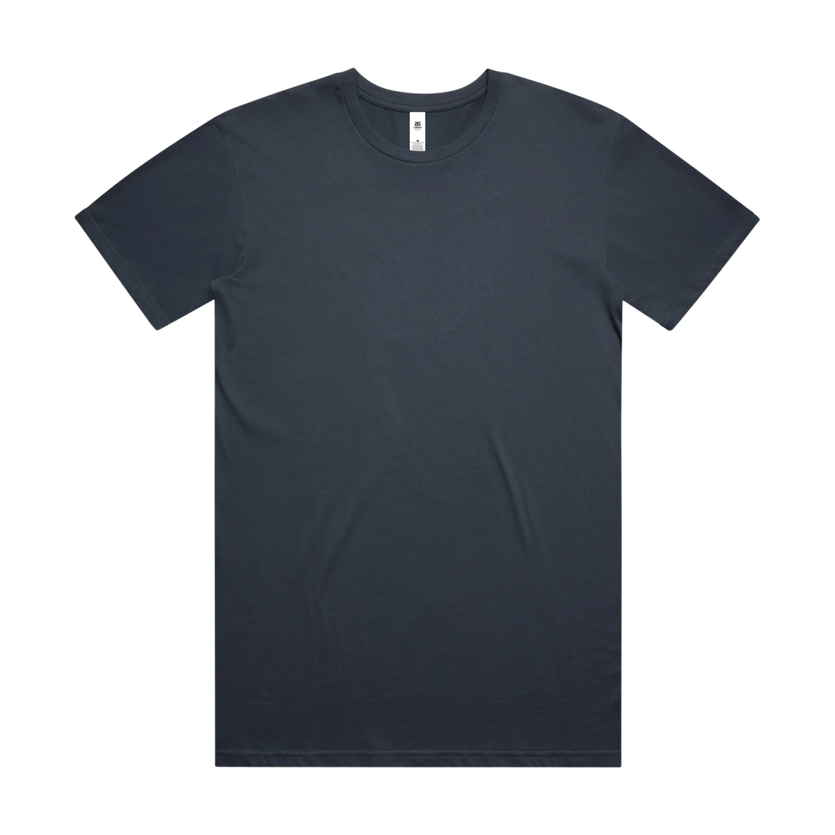 AS Colour Basic Tee in Petrol Blue — custom branded by Motive