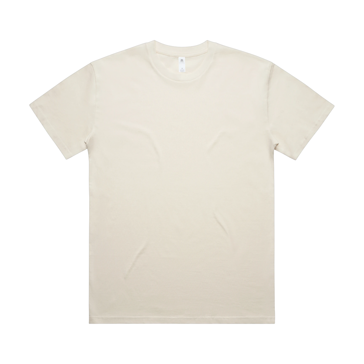 AS Colour Block Oversized Tee in Ecru — custom branded by Motive