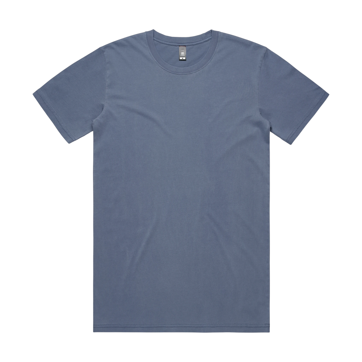AS Colour Staple Faded Tee in Faded Blue — custom branded by Motive