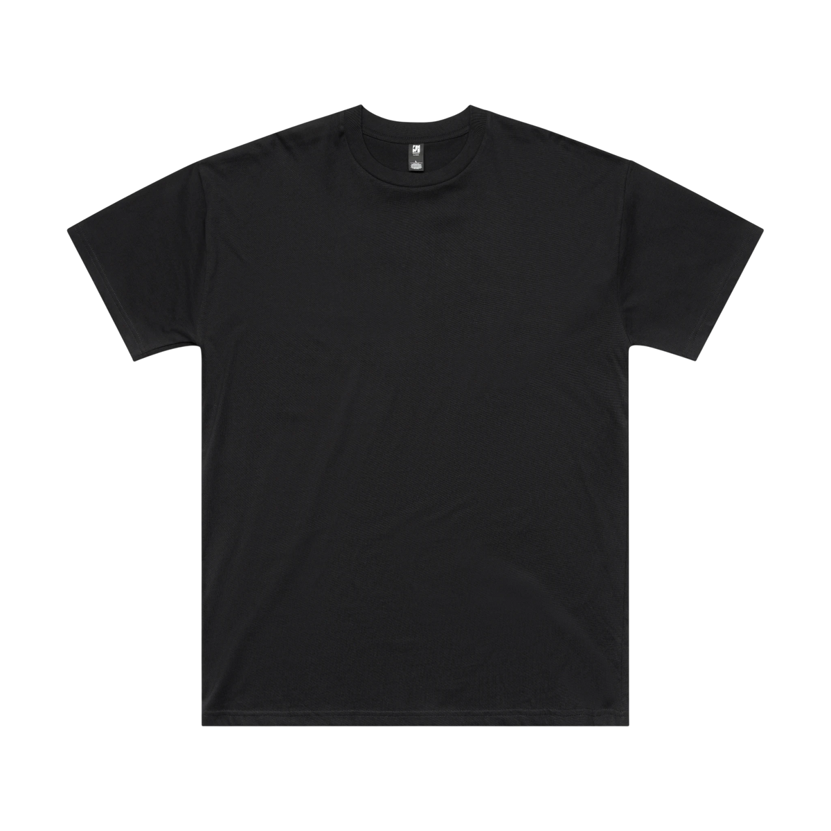 AS Colour Classic Oversized Tee in Black — custom branded by Motive